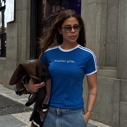 Camiseta Baby look Brazilian girlie