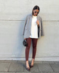 Calça Legging Flanelada Pézinho Confortável e Estilosa