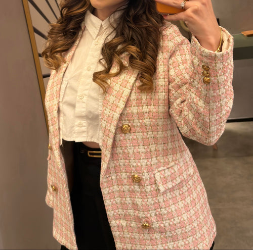 Blazer tweed - Clássico que nunca sai de moda!