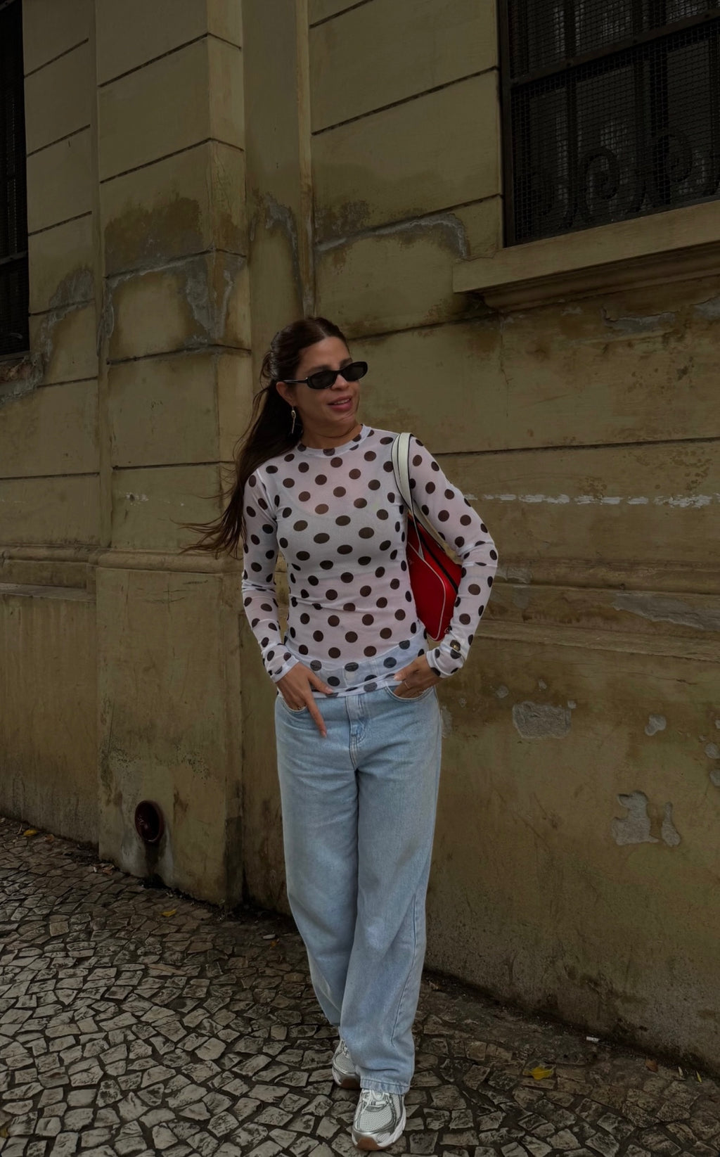 Blusa Berlim – Segunda Pele Tule Poá - Tendência Alto Inverno 2026