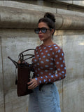Blusa Berlim – Segunda Pele Tule Poá - Tendência Alto Inverno 2026