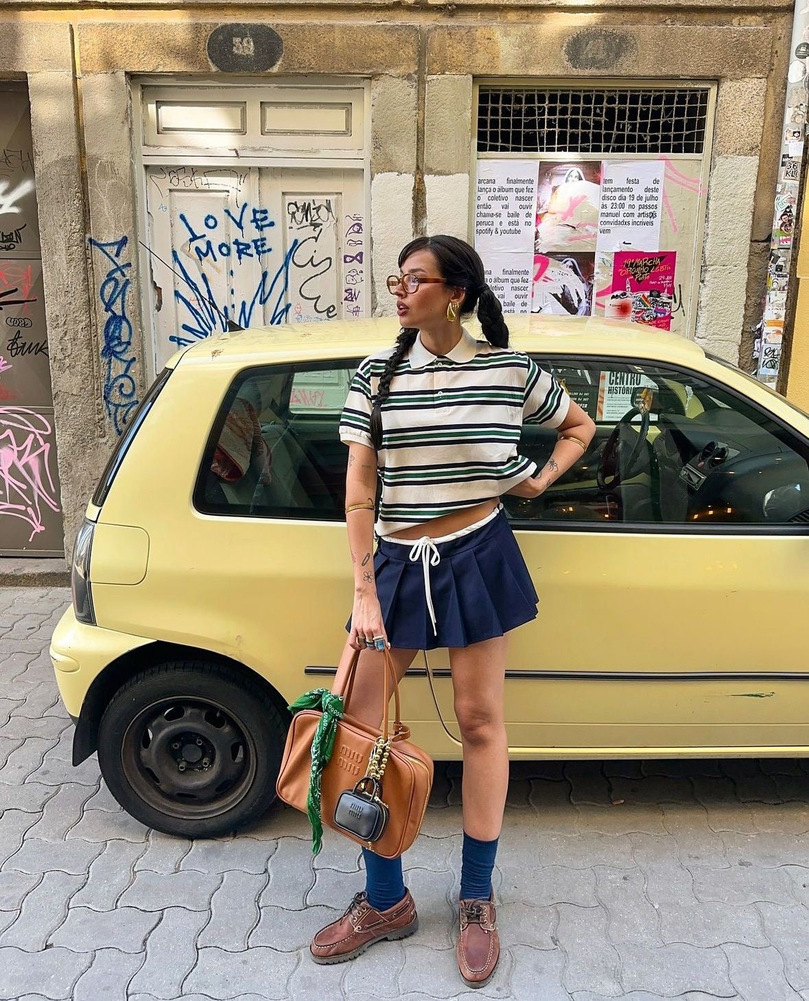 Blusa Estocolmo – Gola Polo Feminina Listrada Tendência